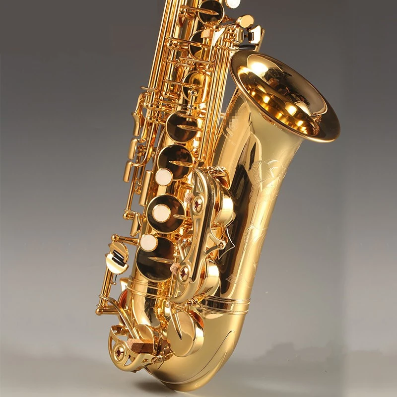The all new YAS 62 alto saxophone 1 to 1 high end electrophoretic gold professional musical
