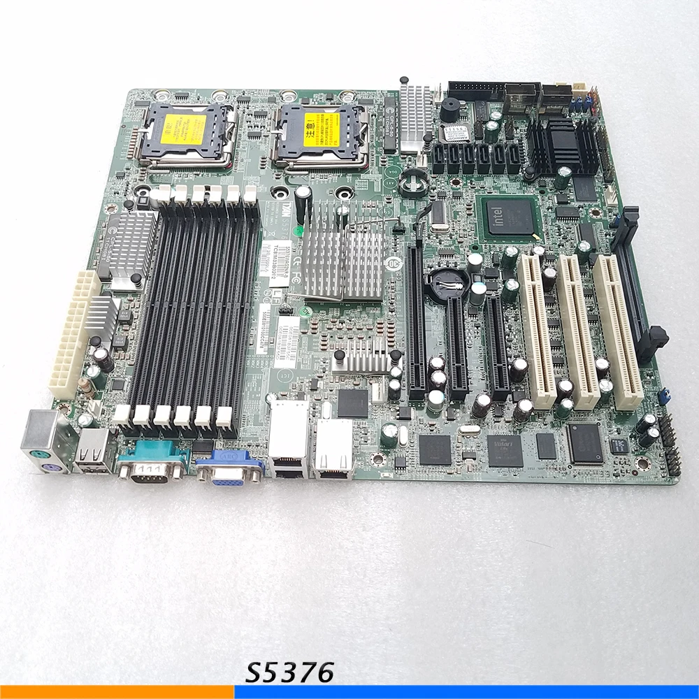 Original Server Motherboard For TYAN S5376 S5376WAG2NR LGA771 SAS Perfect Test 2 Original Server Motherboard For TYAN S5376 S5376WAG2NR LGA771 SAS Perfect Test