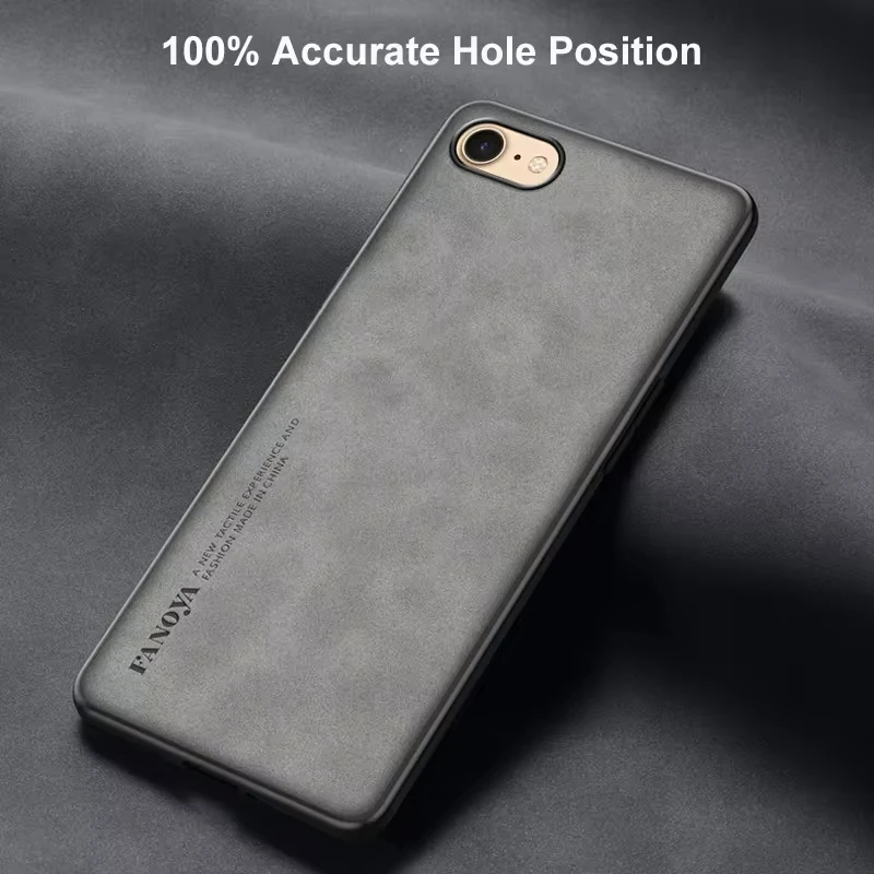 Luxury Sheepskin Leather Phone Case - Men's Business Edition