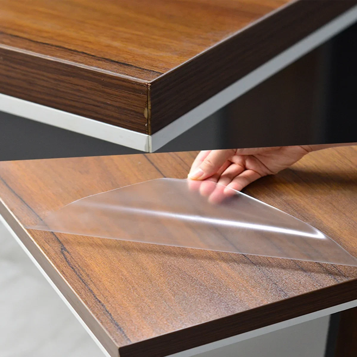 Pellicola Adesiva Trasparente Per Mobili - 40x300 Cm, Impermeabile E Facile Da Pulire - Foto 5