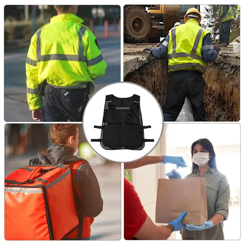 Ice Cooling Vest Ice Pack Cooling Vests For Body AC Vest Summer Adjustable Cold For Men Women Hot Weather