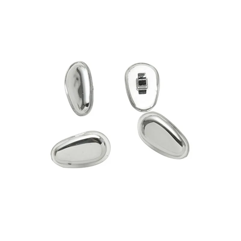 10pairs=20pcs Silicone Nose Pads For Glasses Silver Gold Nose Pads Glasses Anti-Slip Pad Eyeglasses Accessories