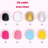 10ml Nail Stamping Polish 20Color Professional Stamping Polish(Use With Stamping Plate)-Print Image Stamp Nails Polishes Lacquer 5