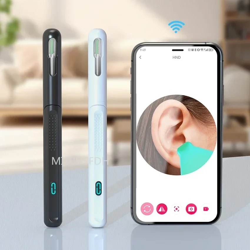 Visual Ear Cleaner with Camera LED Lights Lens Ear Wax Removal Tool Take Video HD Ear Wax Removal Tool Dropshipping 5