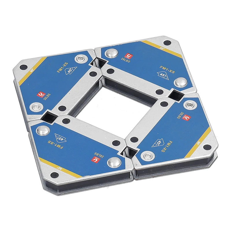 Magnetic Welding Holders 2PCS 12.5KG Angle Solder Arrow Magnet Weld Fixer Positioner Ferrite Holding Auxiliary Locator Tools