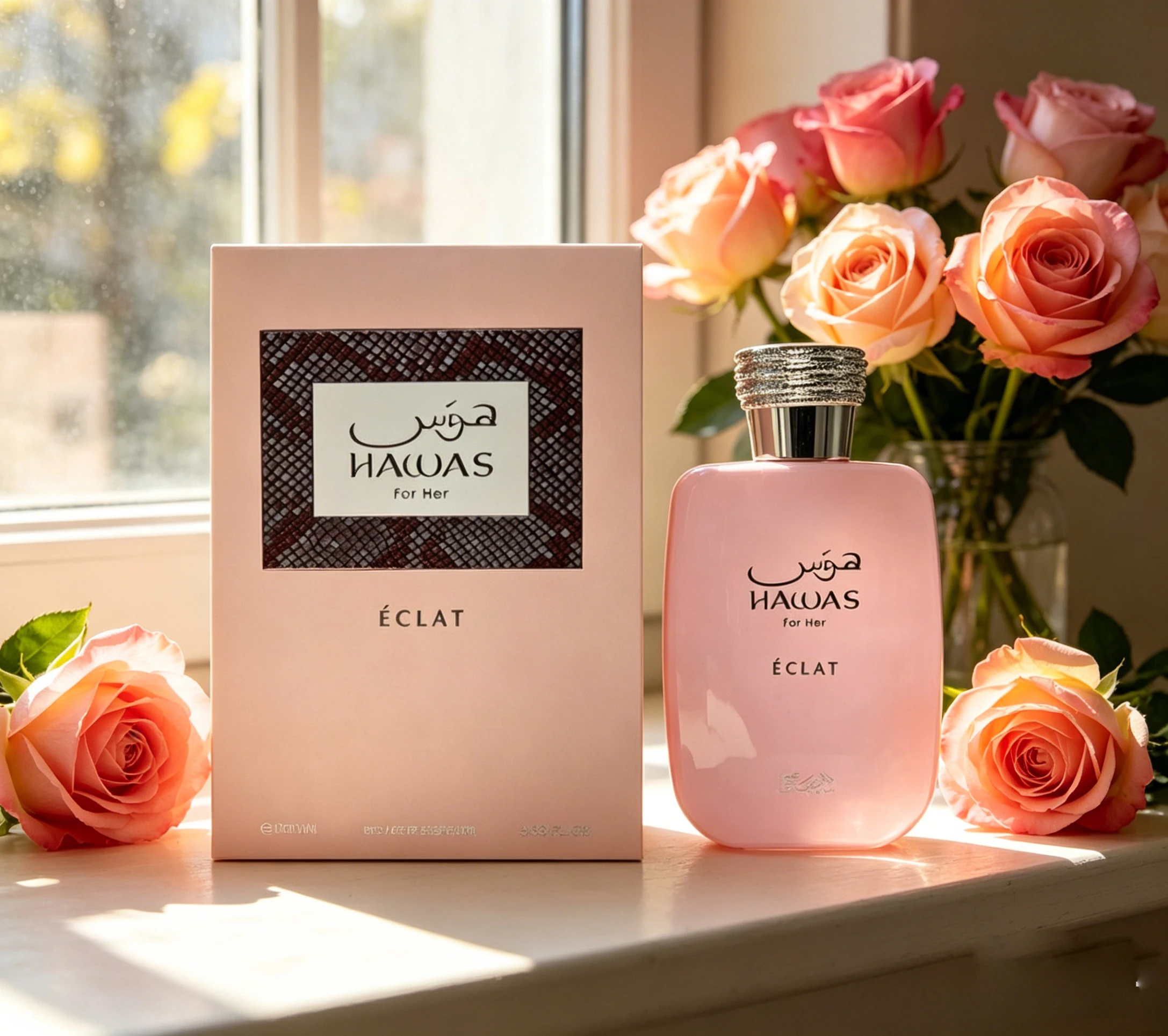 Hawas Eclat For Her Women's Perfume 3.4oz, Sweet Floral & Fruity Aroma, Refined Sophisticated Scent 4