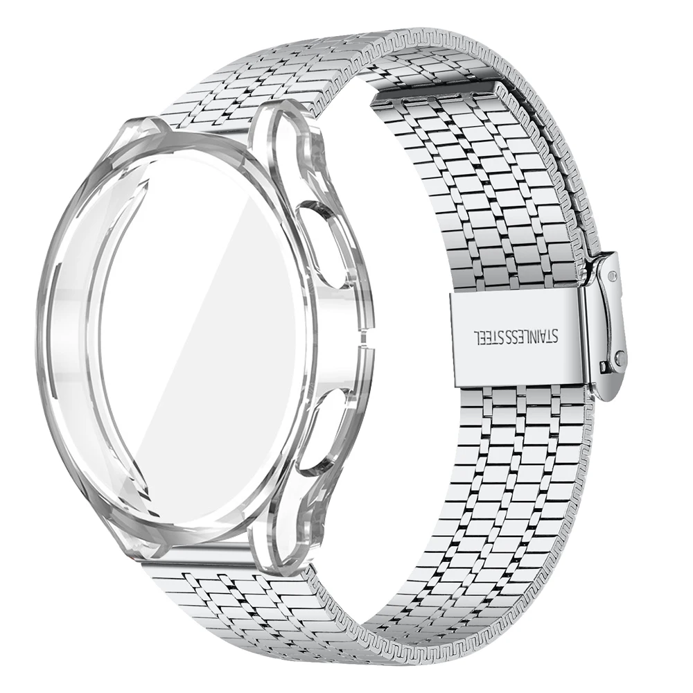 Premium TPU Bumper with Stainless Steel Strap and Case Protector