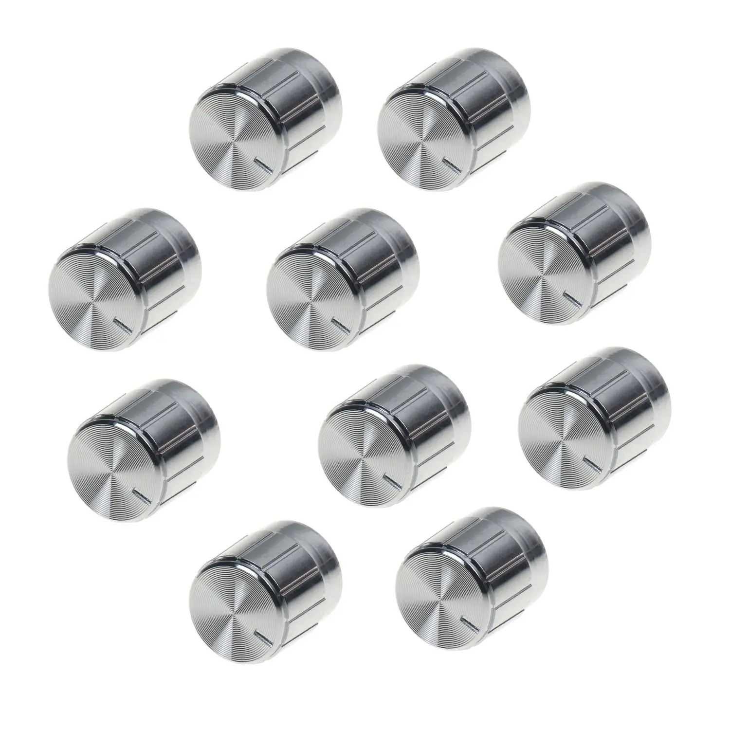 Potentiometer Knobs 10pcs 6mm Shaft Hole Amplifier Knob