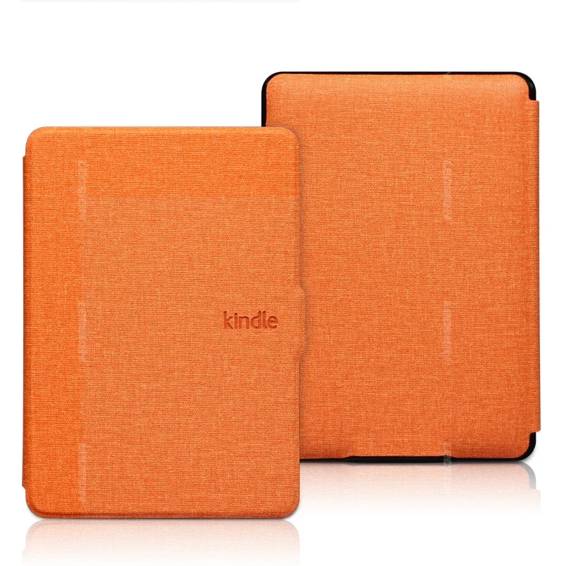 Magnetic Smart Fabric Kindle Case For Kindle 8th SY69JL Generation 2016 Smart Shell Leather Flip Cover Shell Auto Sleep Wake