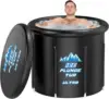 Cold Plunge Tub Size 126 Gallons Ice Bath Tub, Multiple Layered Portable Ice Bath, Cold Water Therapy Training Athletes Recovery 1