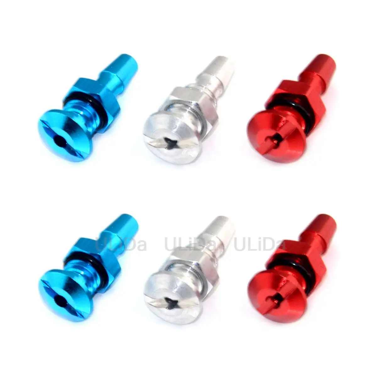 

2 шт. новые алюминиевые водяные выходы с O-кольцевые винты для RC Boat M6 Nozzle
