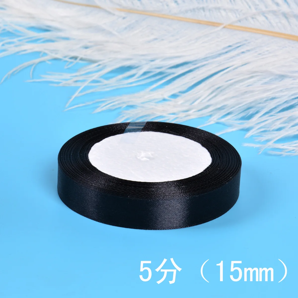 6-10-12-15-20-25-30-40-50-80mmblack Satin Ribbons Christmas Wedding Birthday Party Gift Wrapping Silk Ribbons DIY Accessory Bow