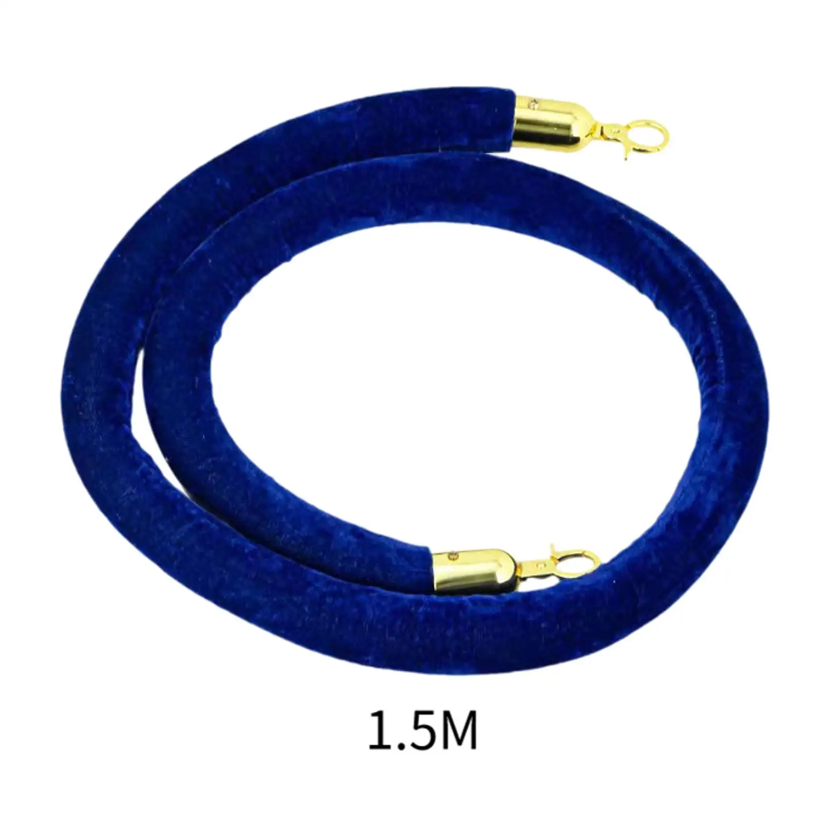 Velvet Stanchion Rope Accessories Post Ropes Sturdy Multifunctional Crowd Control Security Barriers For Trade Shows 4 Pieces retractable queue barrier