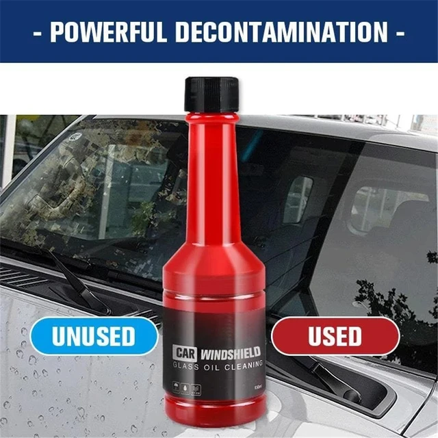 Keep your car windshields and windows spotless with the 150ml Glass Cleaner Stripper