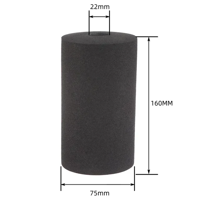 2PCS New Foot Foam Pads Black Foam Rollers Replacement For Leg Extension For Weight Bench Home Bench And Gym Workout Machines 4
