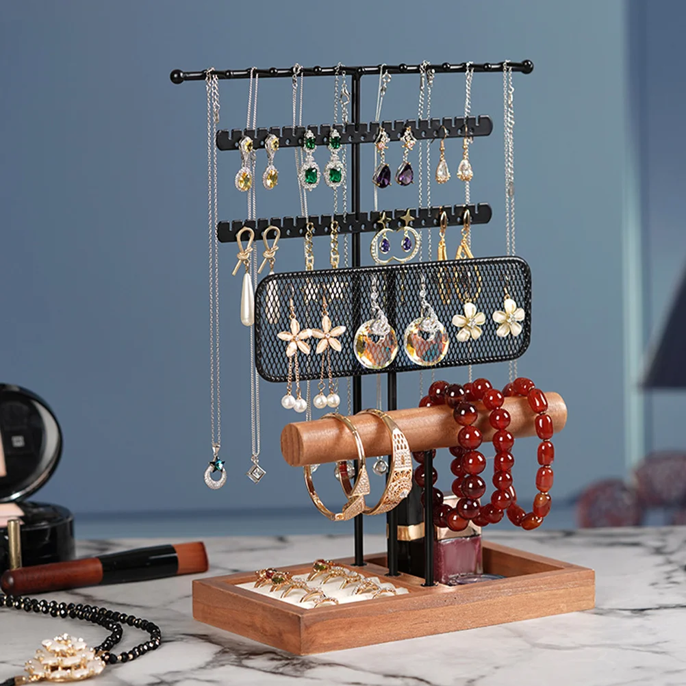 

Desktop Earring Holder Stand Bracelet Display Holder Necklace Stand Jewelry Display Holder