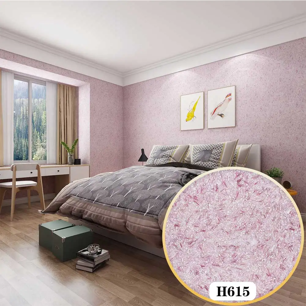 H615 Silk Plaster Liquid Wallpaper Wall Grace Coating Covering Paper