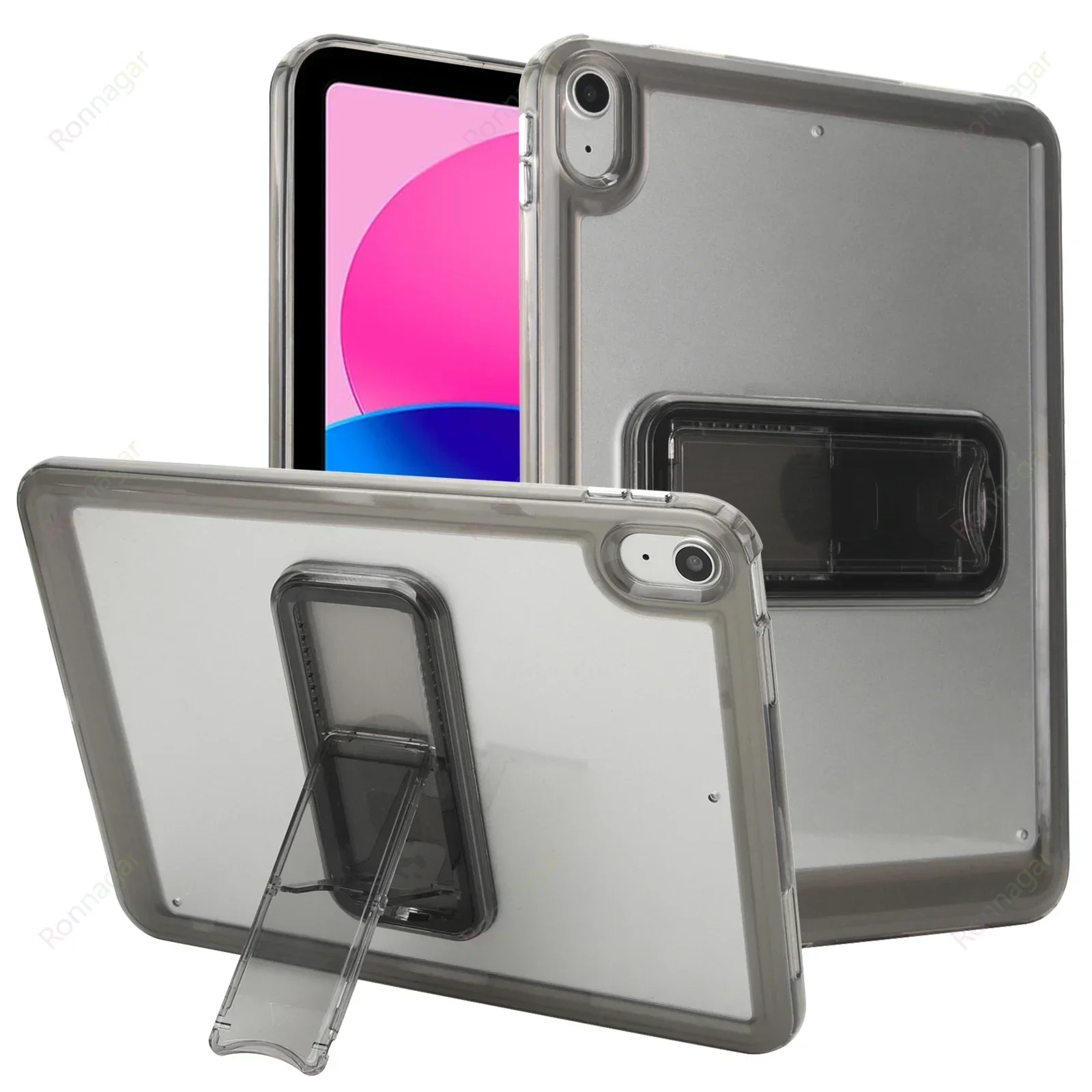 Premium Clear Acrylic Tablet Display Stand Case