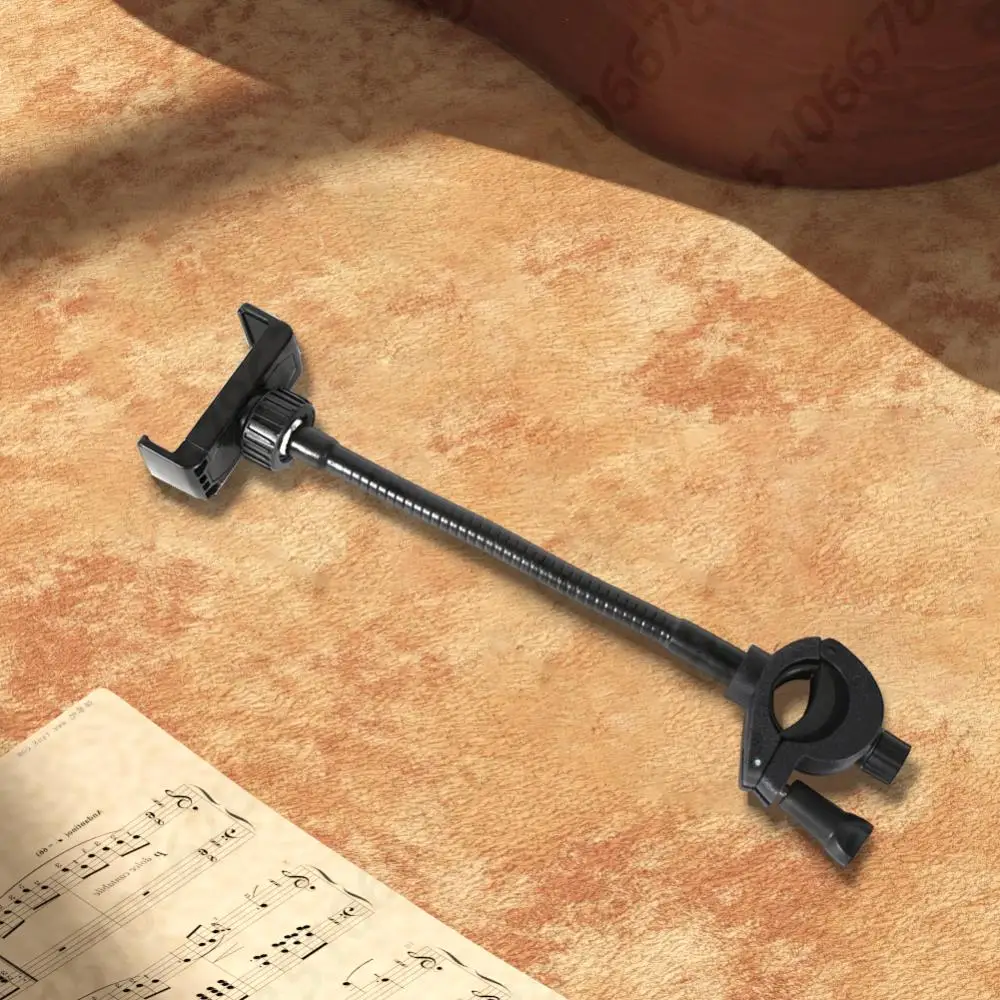 마이크 스탠드 전화 홀더 핸즈프리 긴 핸드폰 마운트 구즈넥 폴 전화 음악 스탠드 마이크 스탠드/스마트 폰 홀더