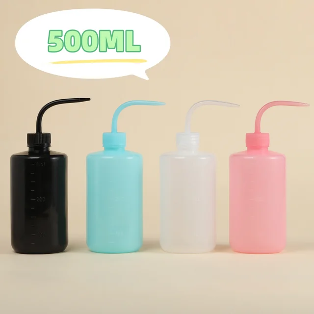 3 Bottiglie Con Beccuccio Da 250 Ml - Flaconi Spremibili Per Liquidi, Irrigazione E Lavaggio