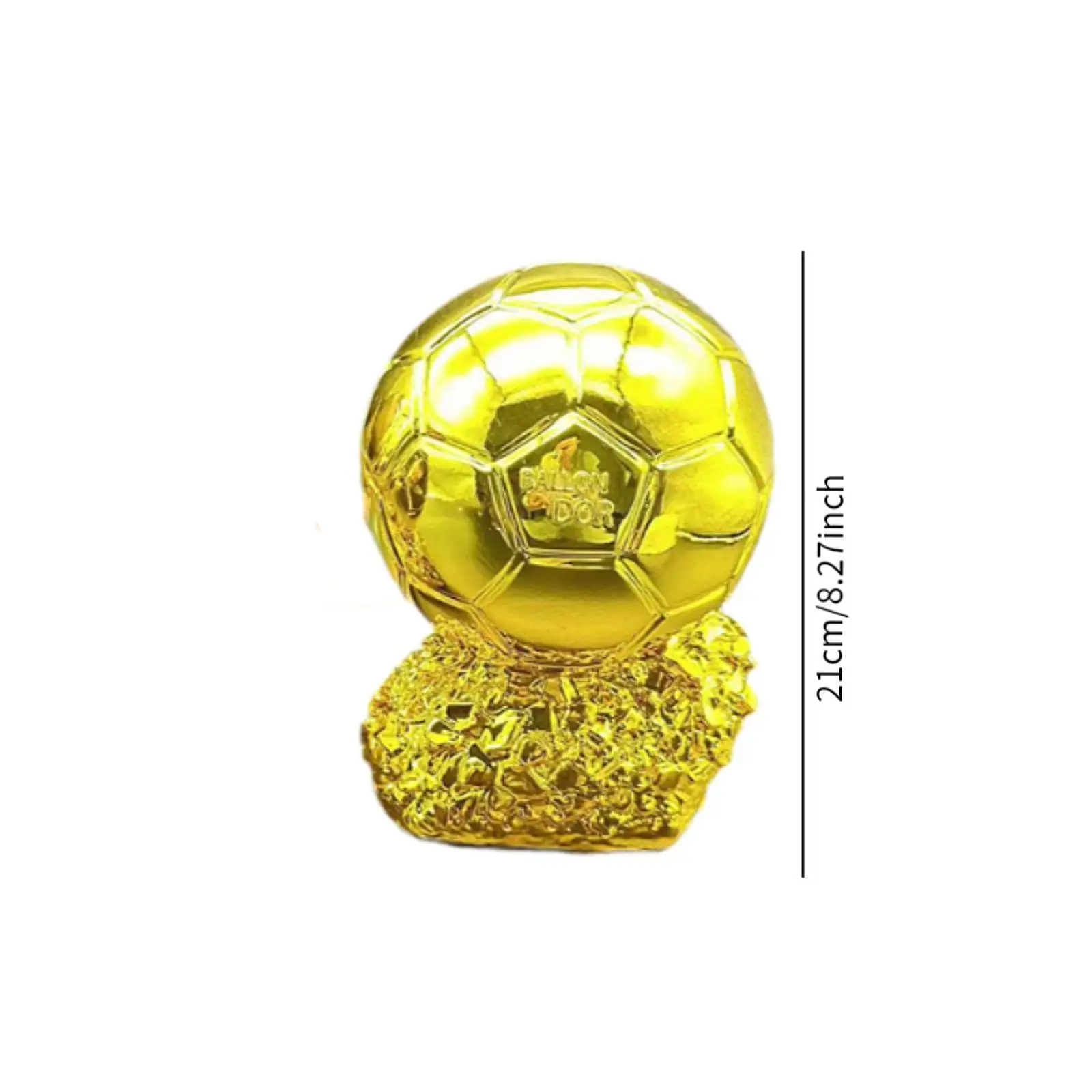 Football Trophy Cup Football Competition Award Appreciation Gift Desktop Ornament Soccer Game Trophy Gold Award Trophy