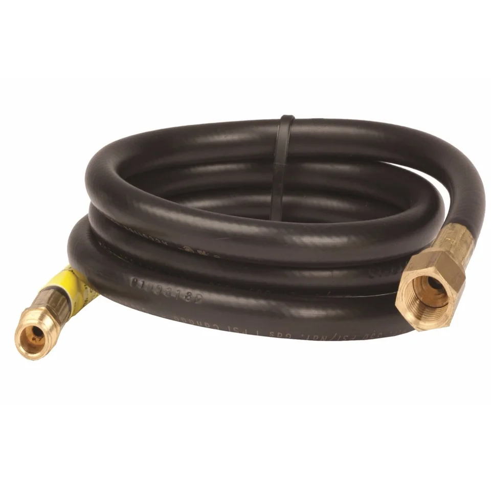 High Pressure 9ft LP Gas Hose Assembly with Brass Fittings