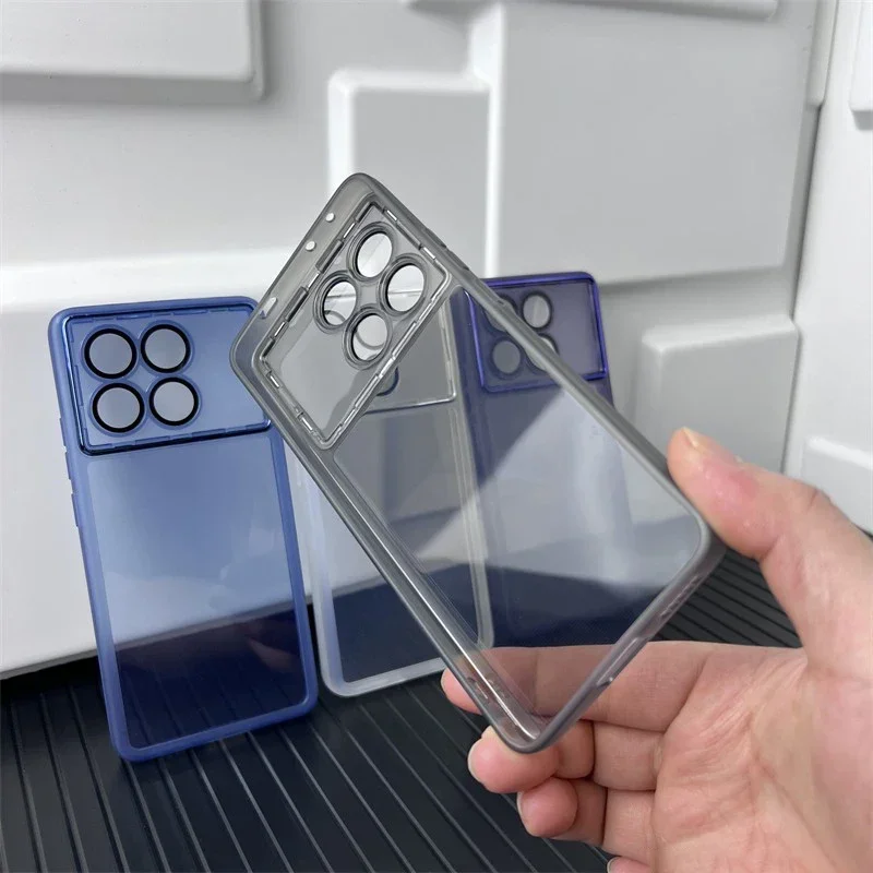 Luxury Lens Film Case Cover – Clear Soft Back Armor with Full Camera Protection