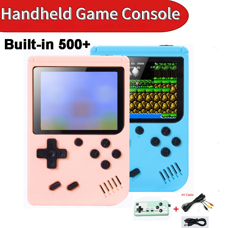 Built-in 500+ Classic games 5 inch arcade retro Console games console for Game boy Emulator TV Video Game Handheld Game Player - Image 6