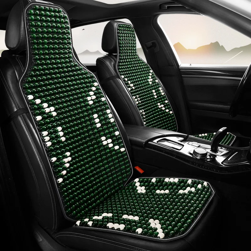AutomotiveProductsMassageWaistCushionSeatBackrestWoodenBead