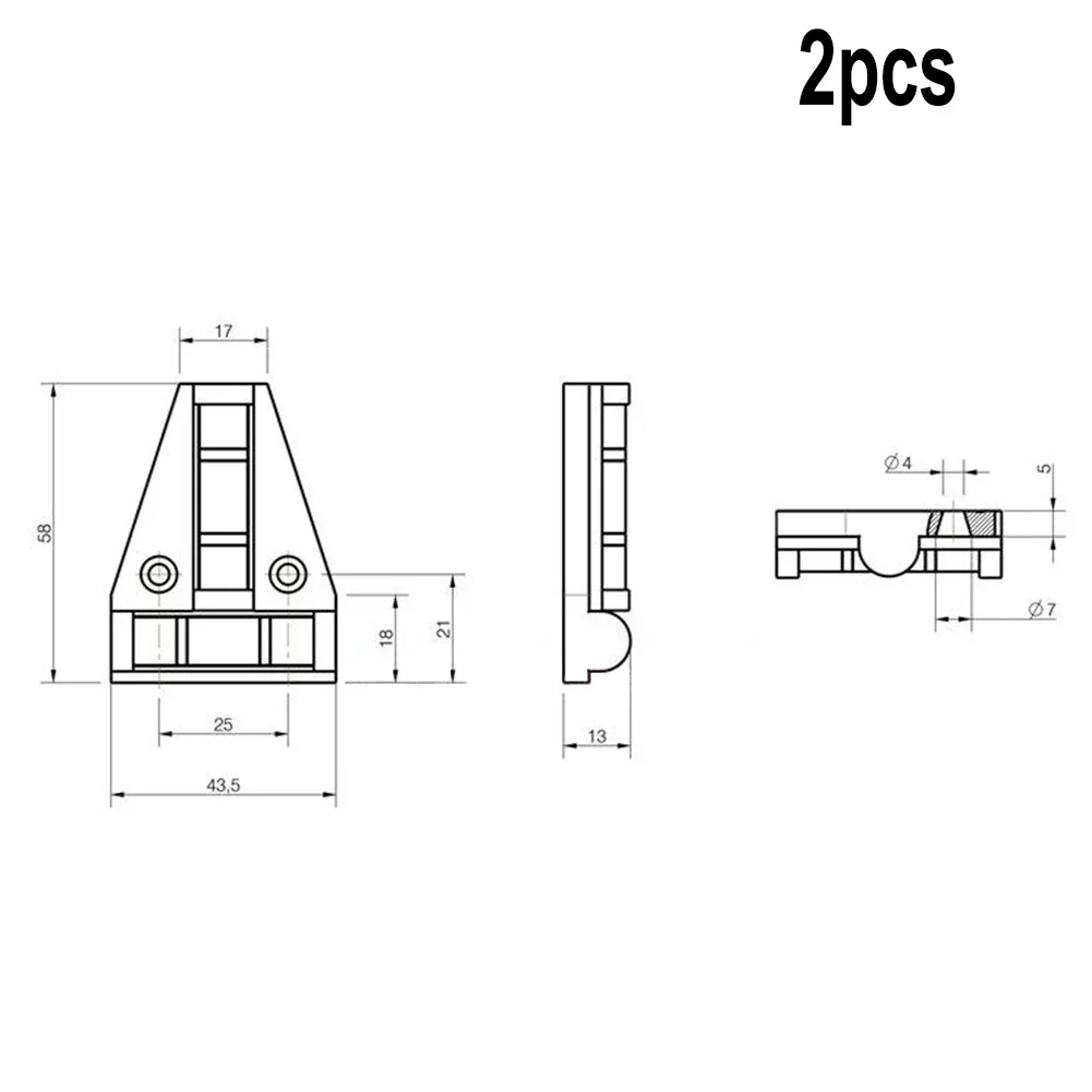 Level Gauge 2Pcs Two Way T-Shape Mini Leveller BubbleLevel