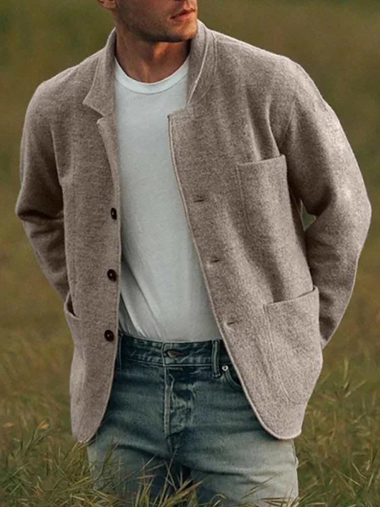 

2023 Autumn Men's Coat Fashion Student Jacket Solid Youth Casual Men's Cardigan Jacket Coat Top Chamarras Para Hombre