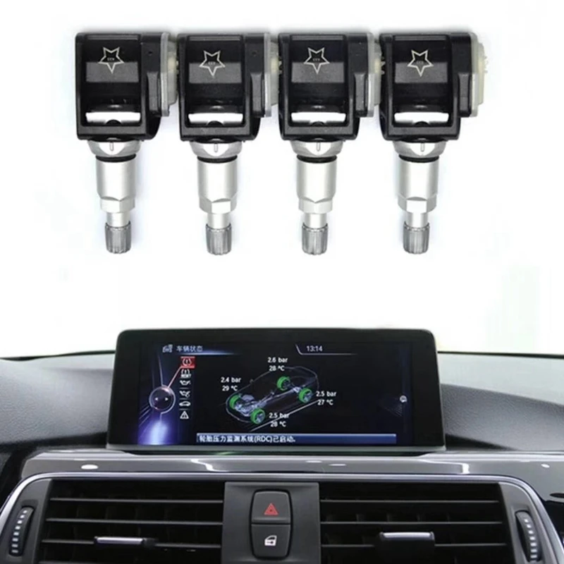 

8Pcs Tire Pressure Monitor Sensor TPMS 433Mhz Fit For BMW G30 G31 G38 F90 G32 G11 G12 G01 G02 G05 36106872774