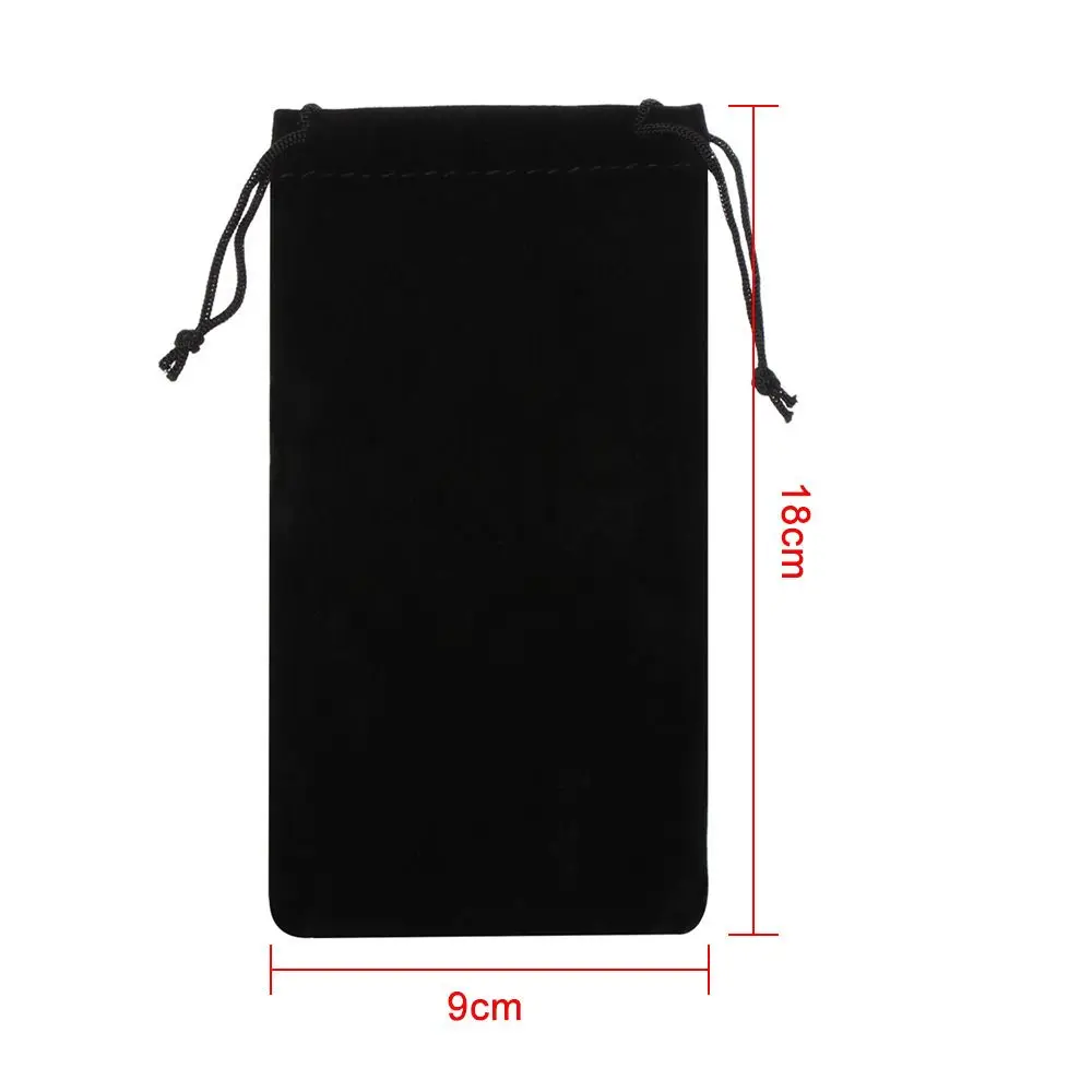 Sunglasses Bags Solid Color Drawstring Pouch Bags Myopia Glass Case Eyewear Accessories Soft Eyeglasses Bag