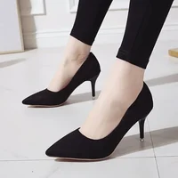 Sexy Elegant Women's Fashion Shoes Leopard Print Fashion Pointed Toe High Heels 8.5cm Sandals Chaussure Femme 2023 2