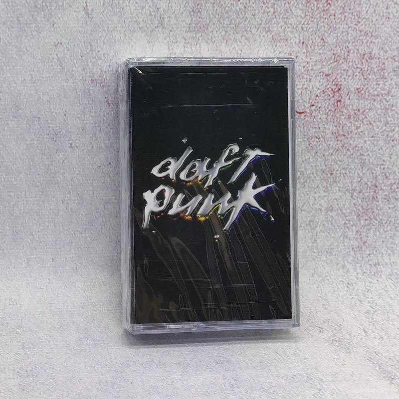 Classic Daft Punk Music Tape Discovery Album Cassette Cosplay Soundtracks Box Car Walkman Recorder Tape Party Music Collection