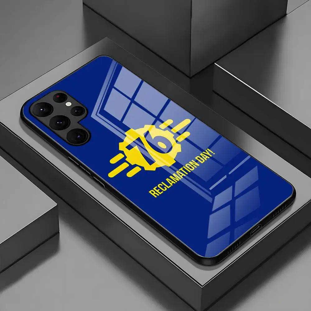 Premium Fallout-Themed Glass Phone Case with Enhanced Durability