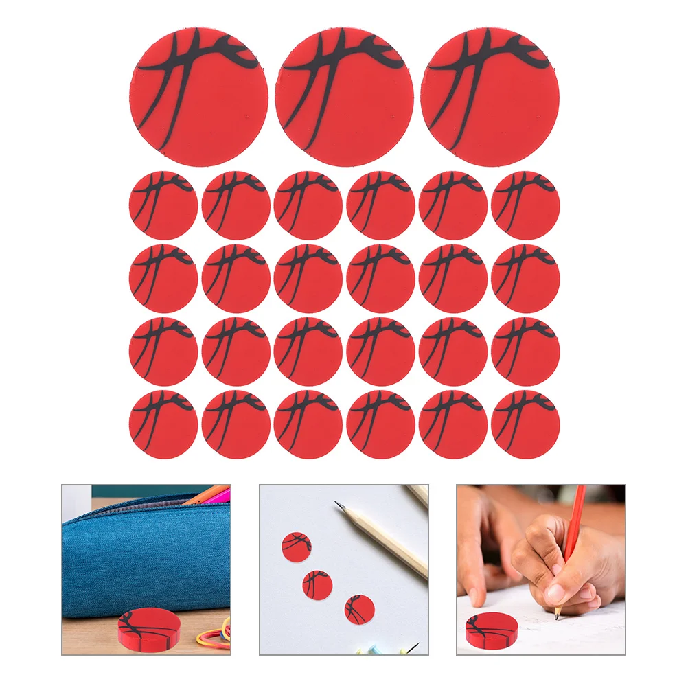 

60Pcs Sports Ball Shaped Erasers Pencil Erasers Party Favor Gift Erasers Reward Erasers