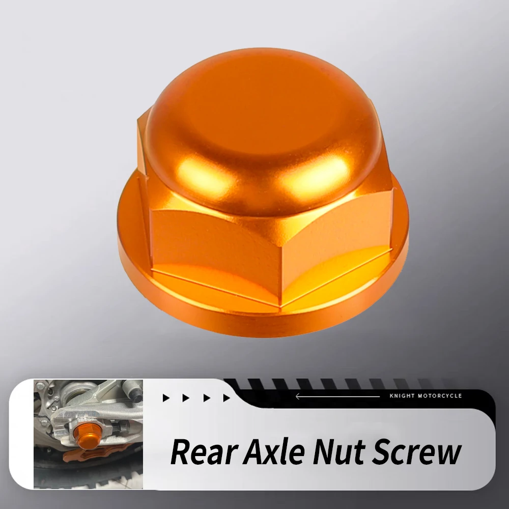 KTM Rear Wheel Axle Nut – Fits EXC/EXCF (03-22) & SX/SXF (03-12