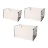 Folding Laundry Basket Utility Storage Basket for Apartment Craft Room Hotel 3