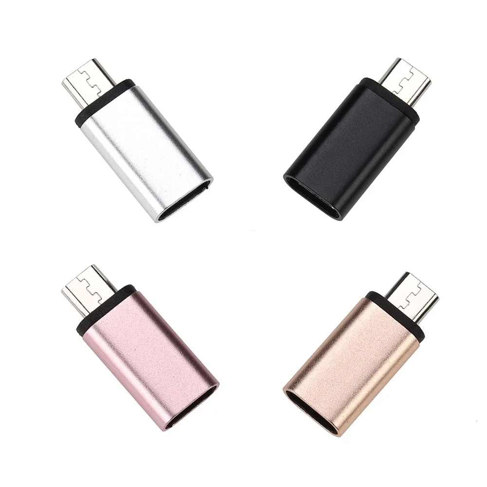 

100 шт. Micro USB 5Pin штекер на USB3.1 Тип C гнездо адаптер для передачи данных коннектор конвертер для Xiaomi Redmi Huawei адаптер зарядного устройства