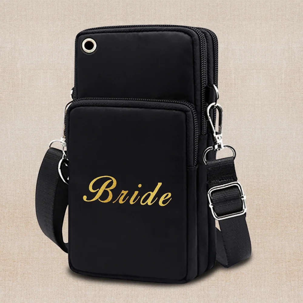Mini Crossbody Shoulder Bag Small Women Cell Sport Phone Pocket Ladies Purse Clutch Fashion Bride Print Handbags Female Pouch