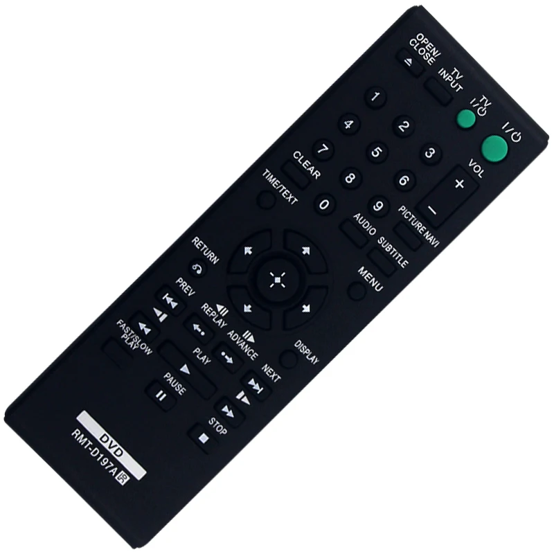 DVD 플레이어용 리모컨 RMT-D197A DVPSR201P 210P DVPSR405P DVPSR510H DVPSR320 DVPSR405P DVP-SR750HP DVPSR100 DVPSR120