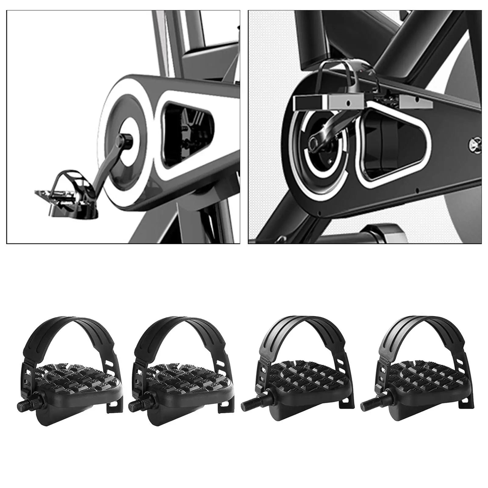 Bike Indoor Stationary Exercise Bike Pedal Exerciser Replacement 824G PP