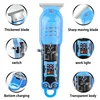 Professional Hair Clippers Electric Hair Clippers Rechargeable Transparent Hair Trimmers For Men Cordless Hair Cut Machine 2