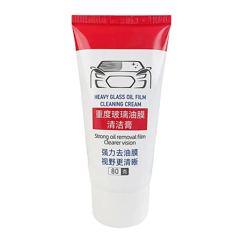

Car Glass Oil Film Removing Paste Deep Cleaning Polishing Glass Cleaner For Auto Windshield Home Shine Glass Cleaner