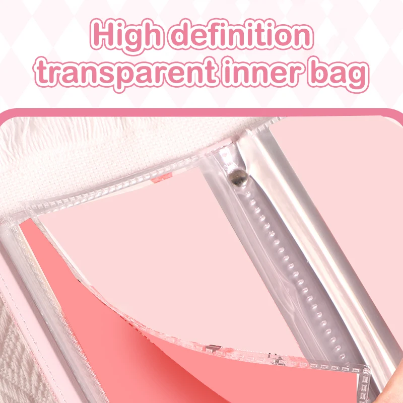Heart Print Money Savings Challenge Binder Savings Challenges Book Large Capacity Leather Waterproof Cash Budget Notebook