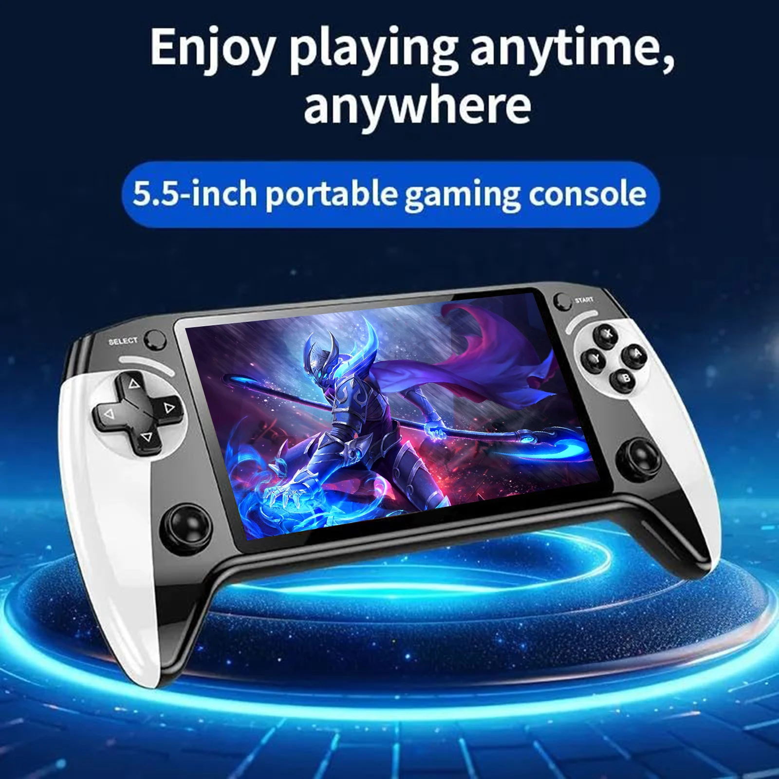 Handheld Game Console 5.5 Inch Screen Retro Handheld Video Game Console with 20000+ Games Game Player for Kids and Adults - 4
