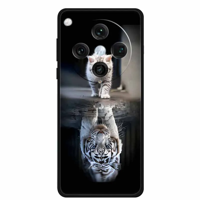 Cute Animals Pattern TPU Soft Silicone Phone Case - Fashionable and Protective Back Cover