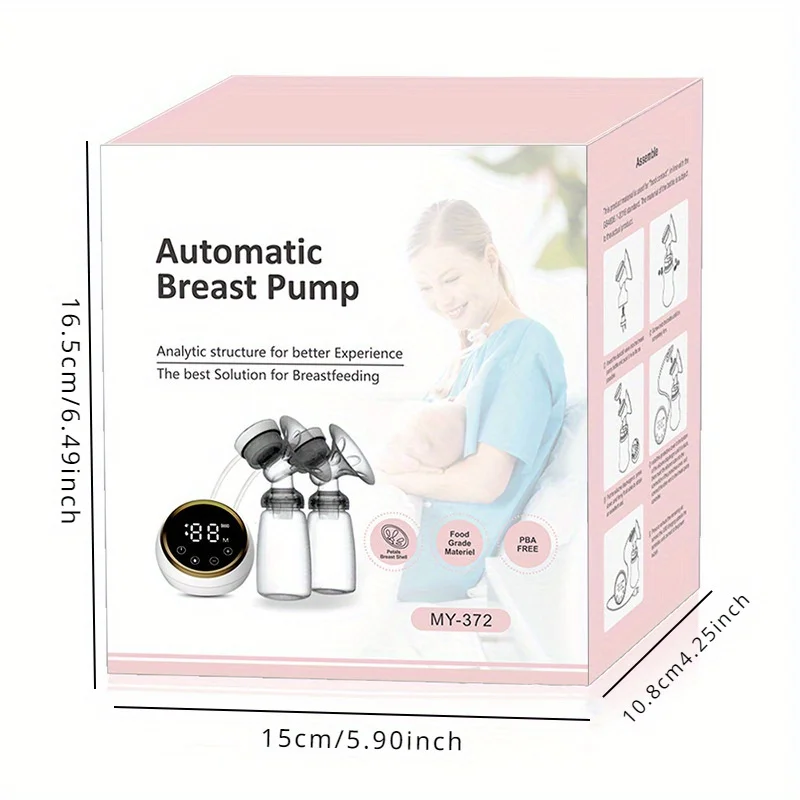 Electric Breast Pump Integrated Automatic Bilateral Intelligent Mute