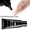 Strong Adhesive Nail Glue For Press On False Nail Tips Acrylic Fake Nails Long-lasting Transparent Nail Rhinestone Glue 5